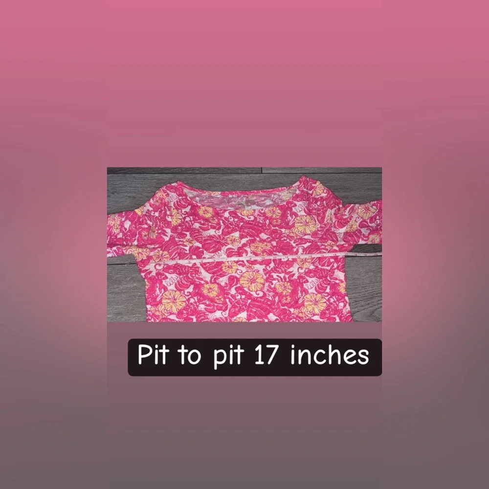 Lilly Pulitzer Dress Size XS Pink Floral Midi Lightweight Beautiful Comfy EUC - Picture 3 of 6